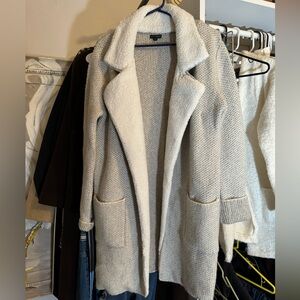 Vic Carmen fuzzy woven blazer